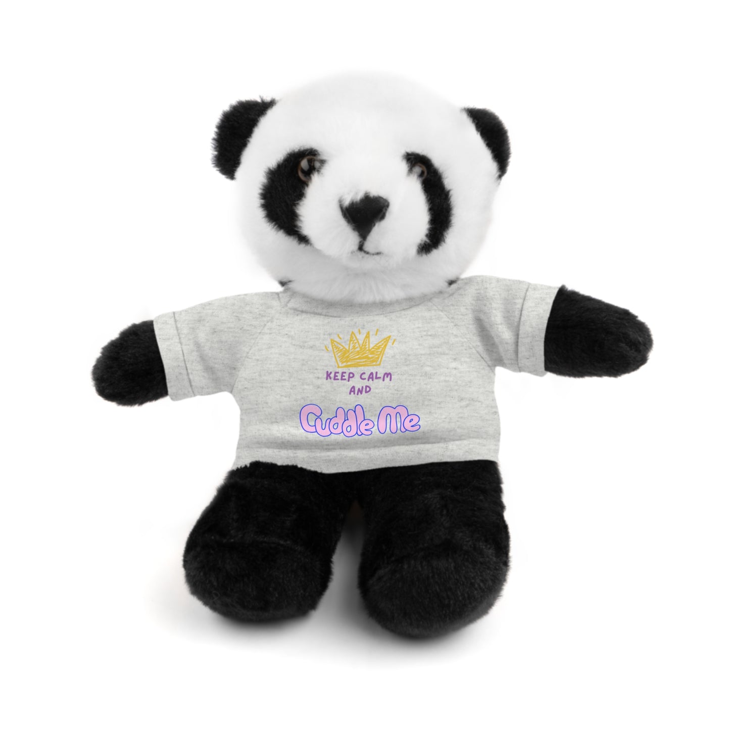 Cuddle Critters 8" Plushie | Keep Calm and Cuddle Me soft toy Ash Panda 8"