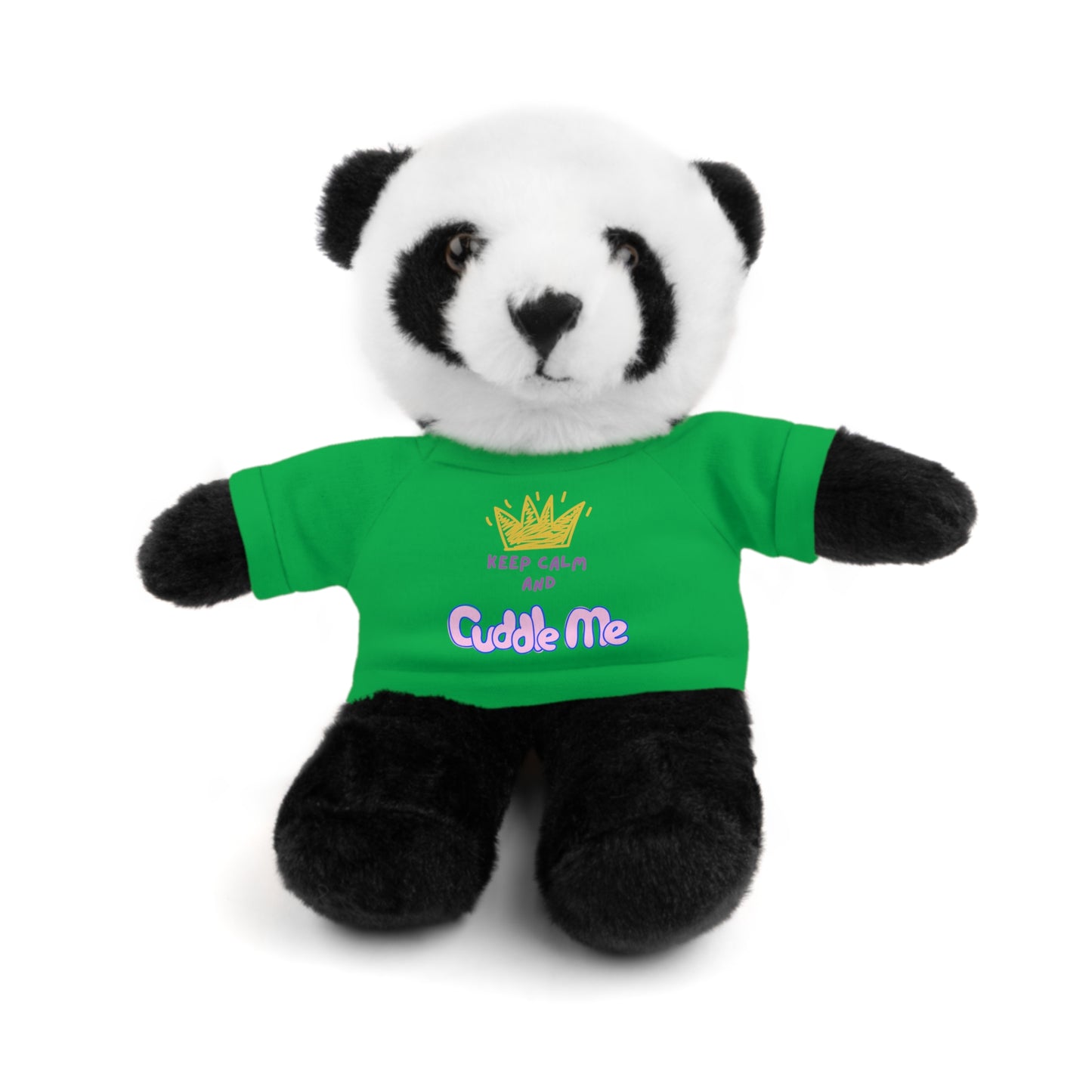 Cuddle Critters 8" Plushie | Keep Calm and Cuddle Me soft toy Irish Green Panda 8"