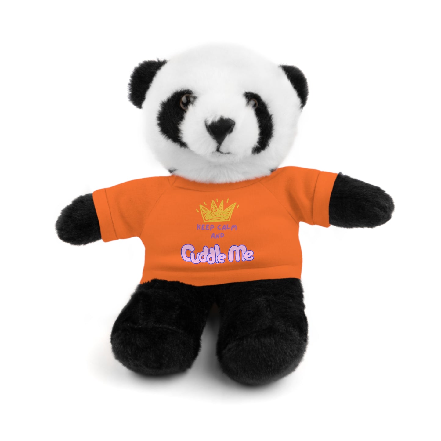 Cuddle Critters 8" Plushie | Keep Calm and Cuddle Me soft toy Orange Panda 8"