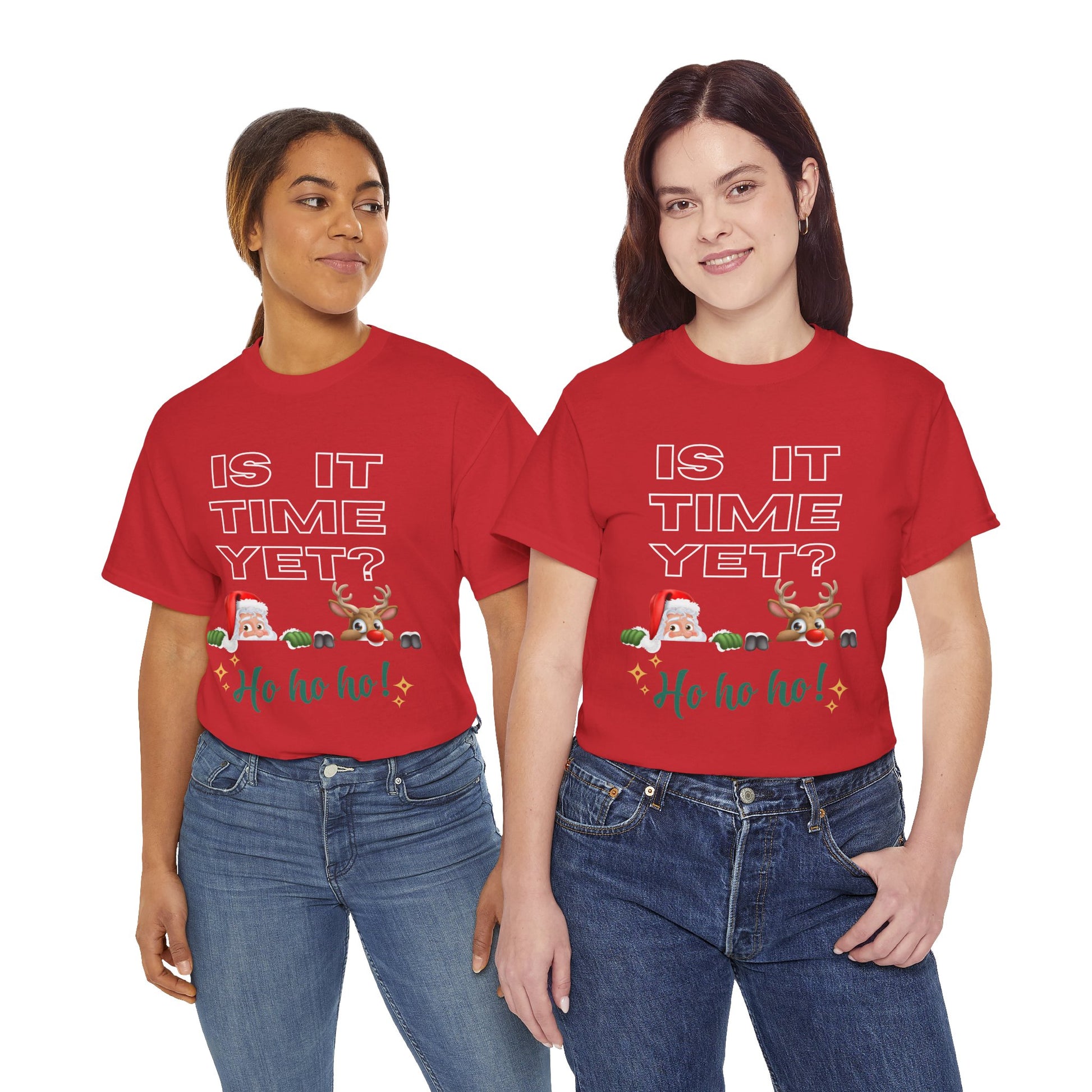 Merry Xmas Festive Red T-Shirt