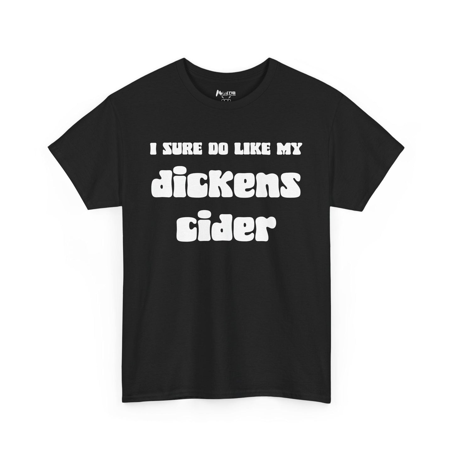 Black t-shirt turning innocent words into a filthy “my dick inside her” bomb
