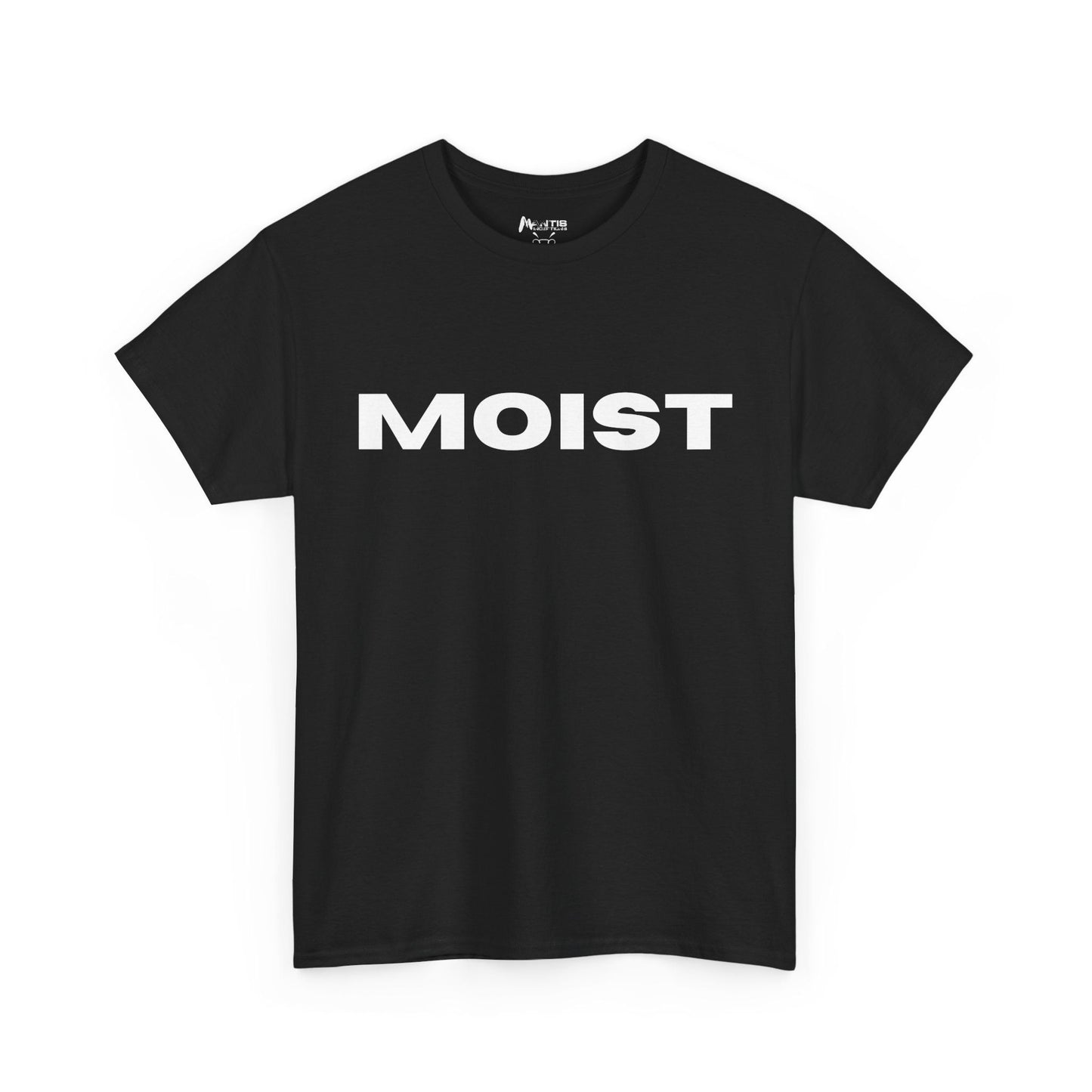 Black t-shirt with the one word guaranteed to ruin someone's day