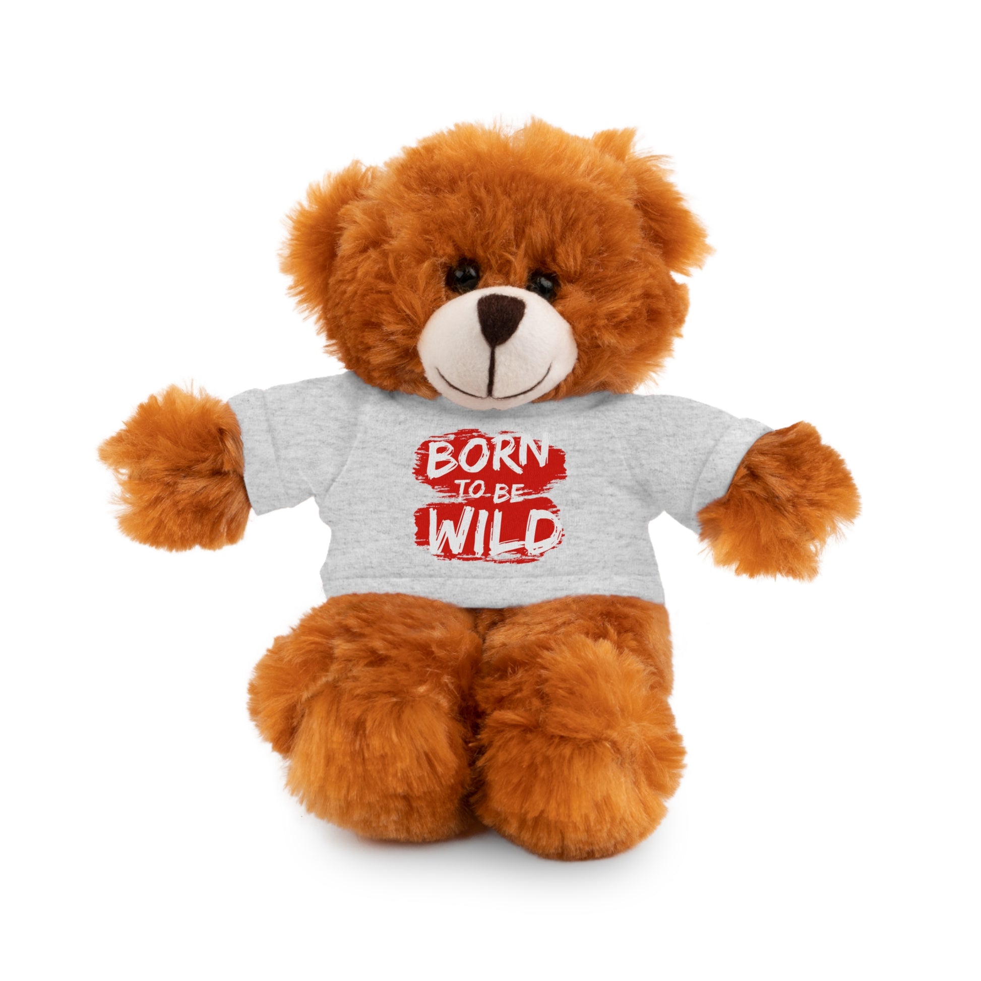 Cuddle Critters 8" Plushie | Born to be Wild soft toy Ash Bear 8"