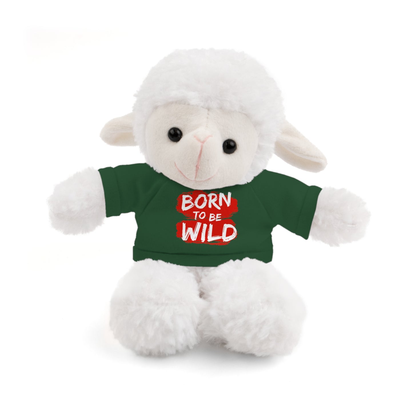 Cuddle Critters 8" Plushie | Born to be Wild soft toy Forest Green Sheep 8"