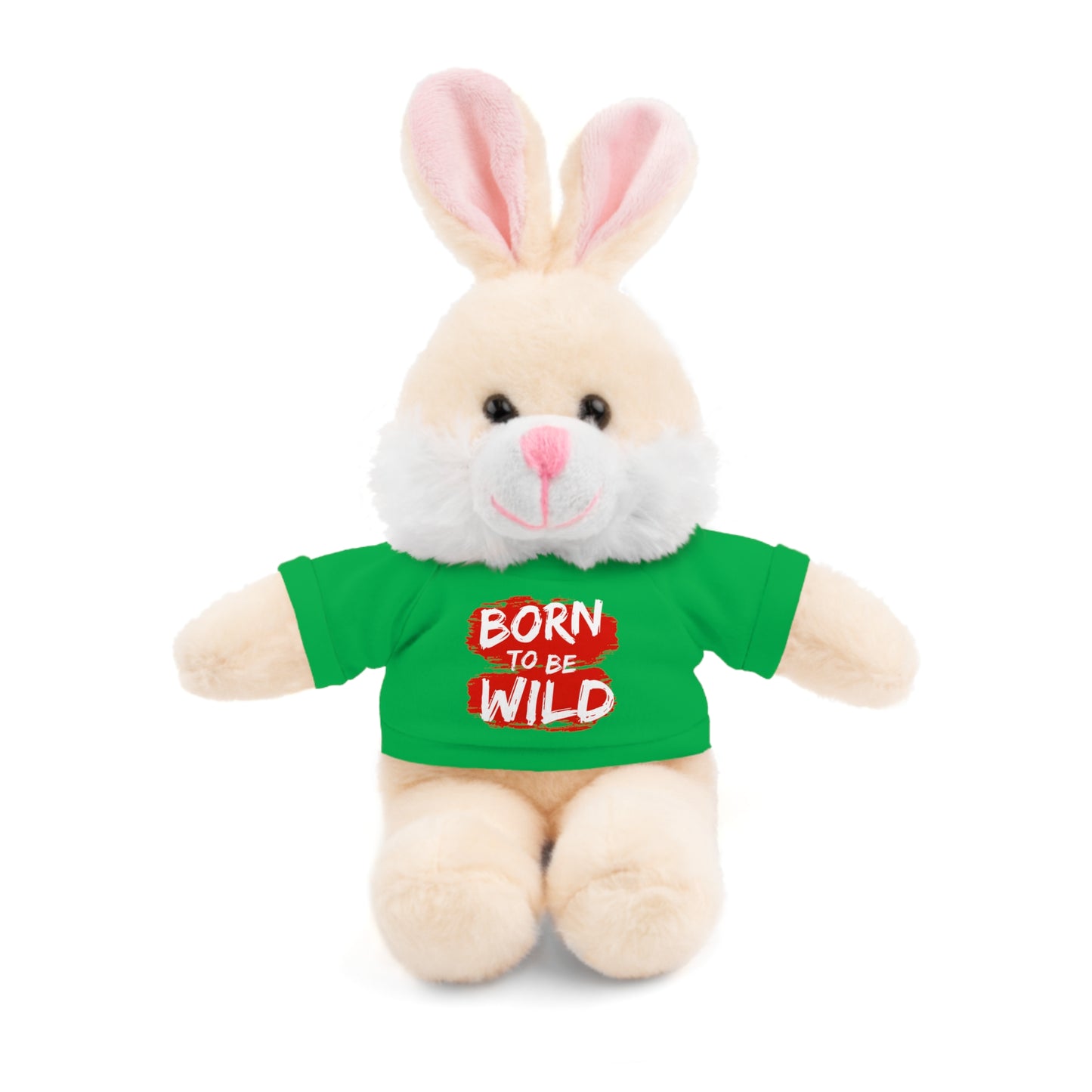 Cuddle Critters 8" Plushie | Born to be Wild soft toy Irish Green Bunny 8"