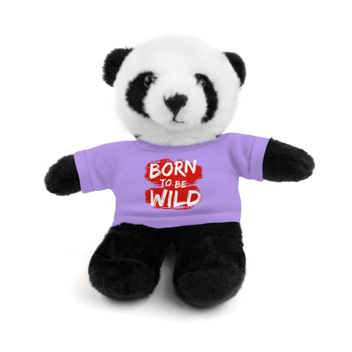 Cuddle Critters 8" Plushie | Born to be Wild soft toy Lavender Panda 8"