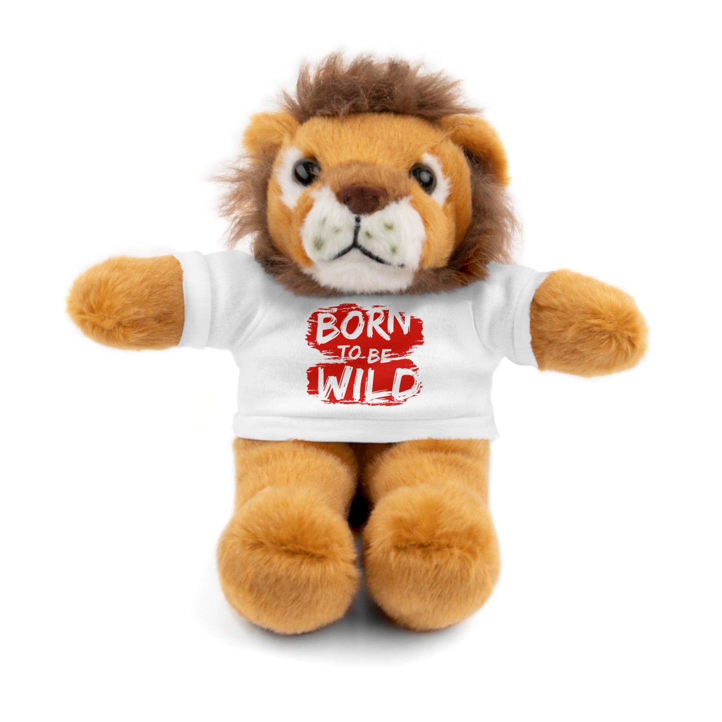 Cuddle Critters 8" Plushie | Born to be Wild soft toy White Lion 8"