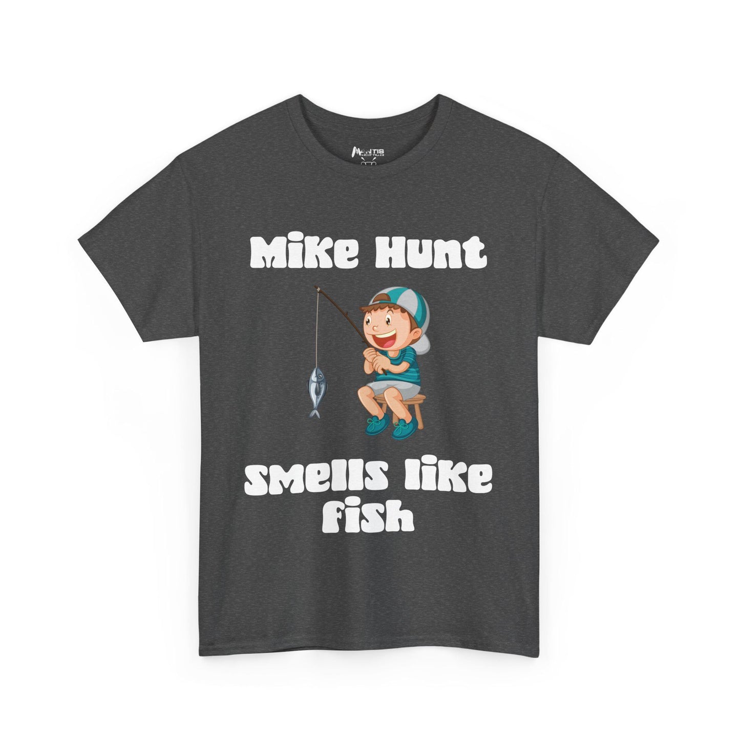 NSFA | Mike Hunt Smells Like Fish Inappropriate T-Shirt