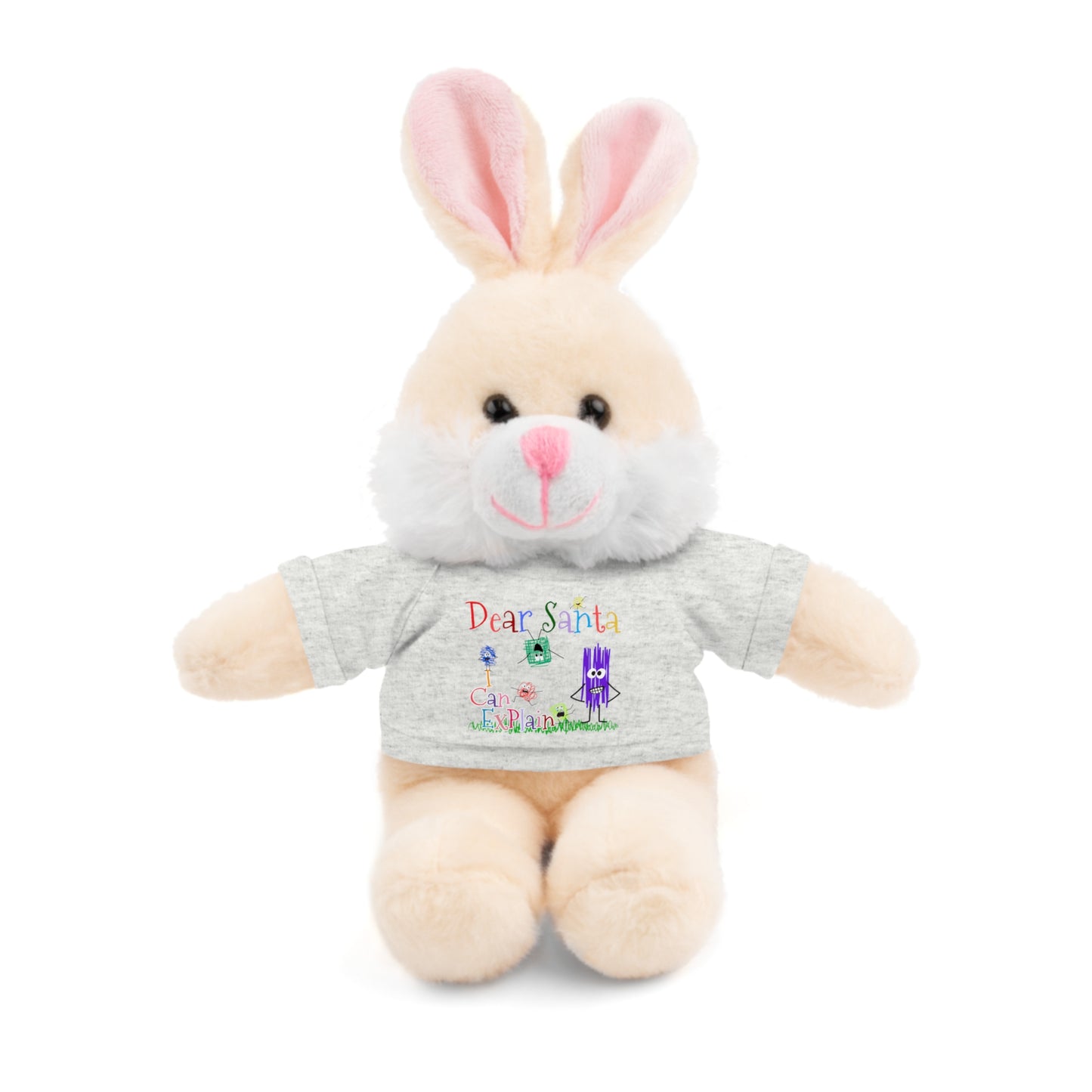 Cuddle Critters 8" Plushie | Dear Santa I can Explain soft toy Ash Bunny 8"