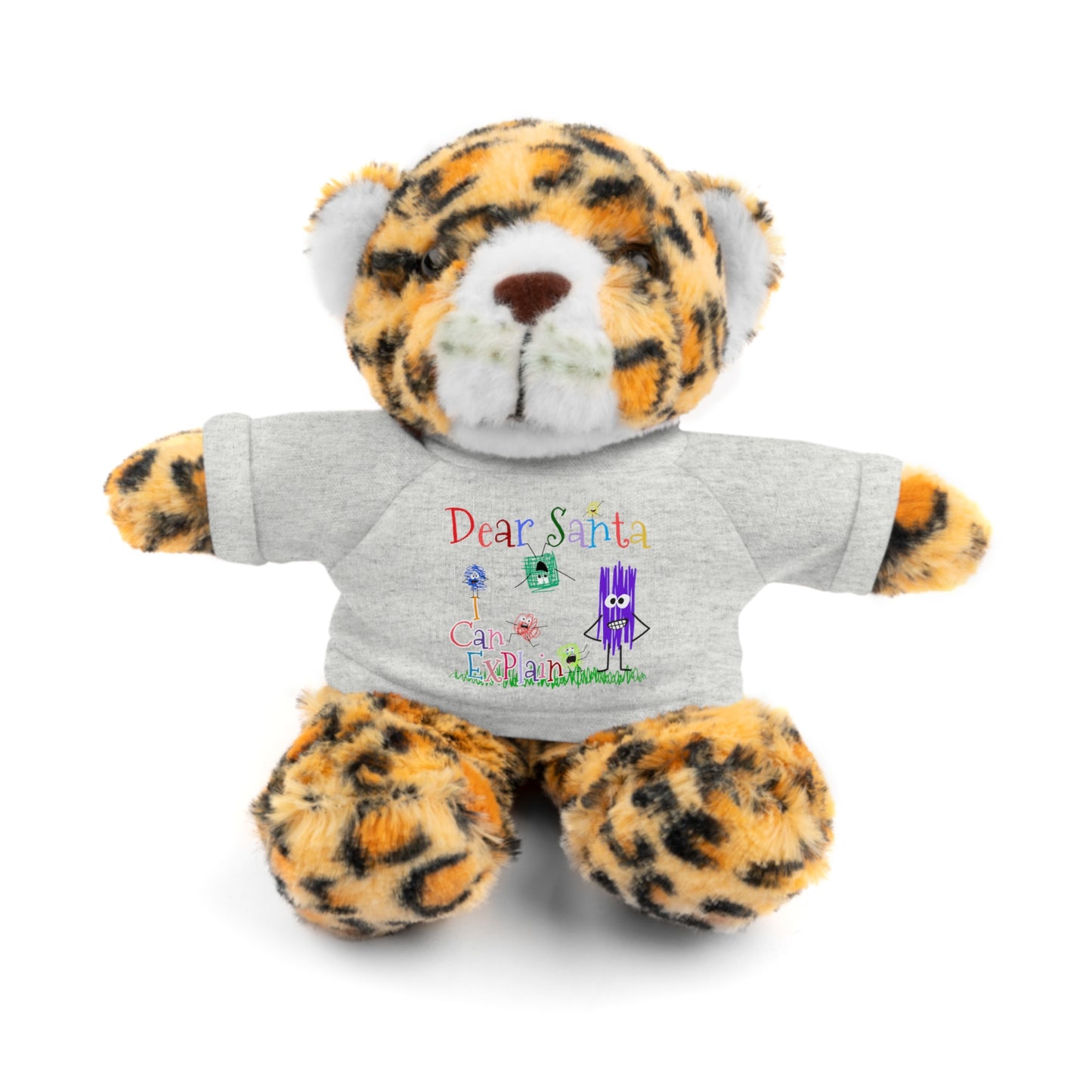 Cuddle Critters 8" Plushie | Dear Santa I can Explain soft toy Ash Jaguar 8"