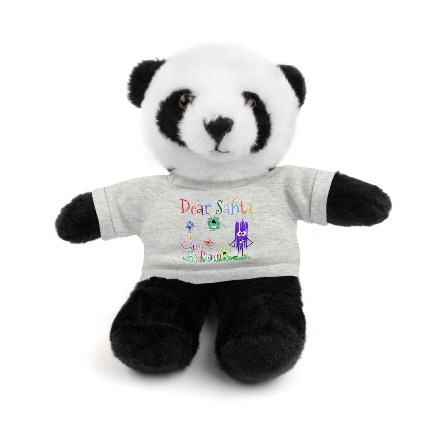 Cuddle Critters 8" Plushie | Dear Santa I can Explain soft toy Ash Panda 8"