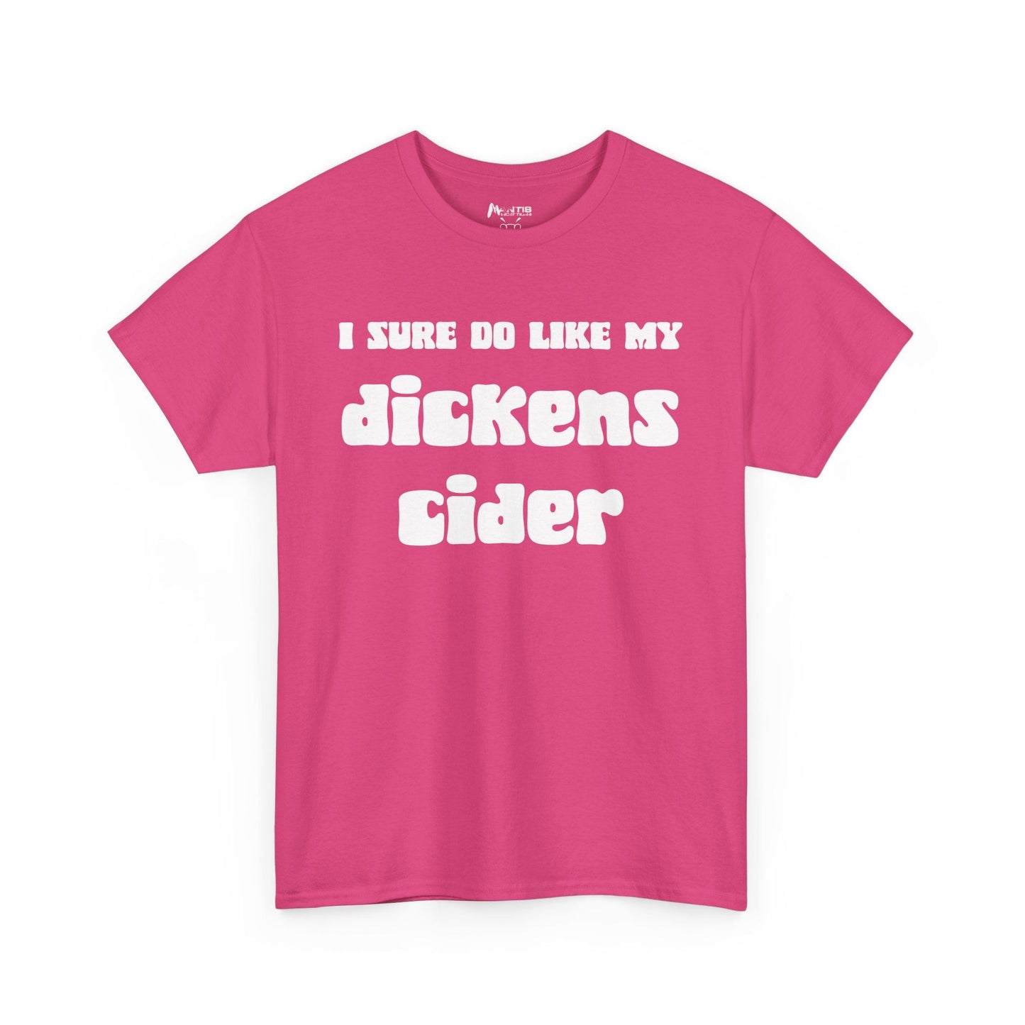 Heliconia tee that turns “my dick inside her” into high tea humor