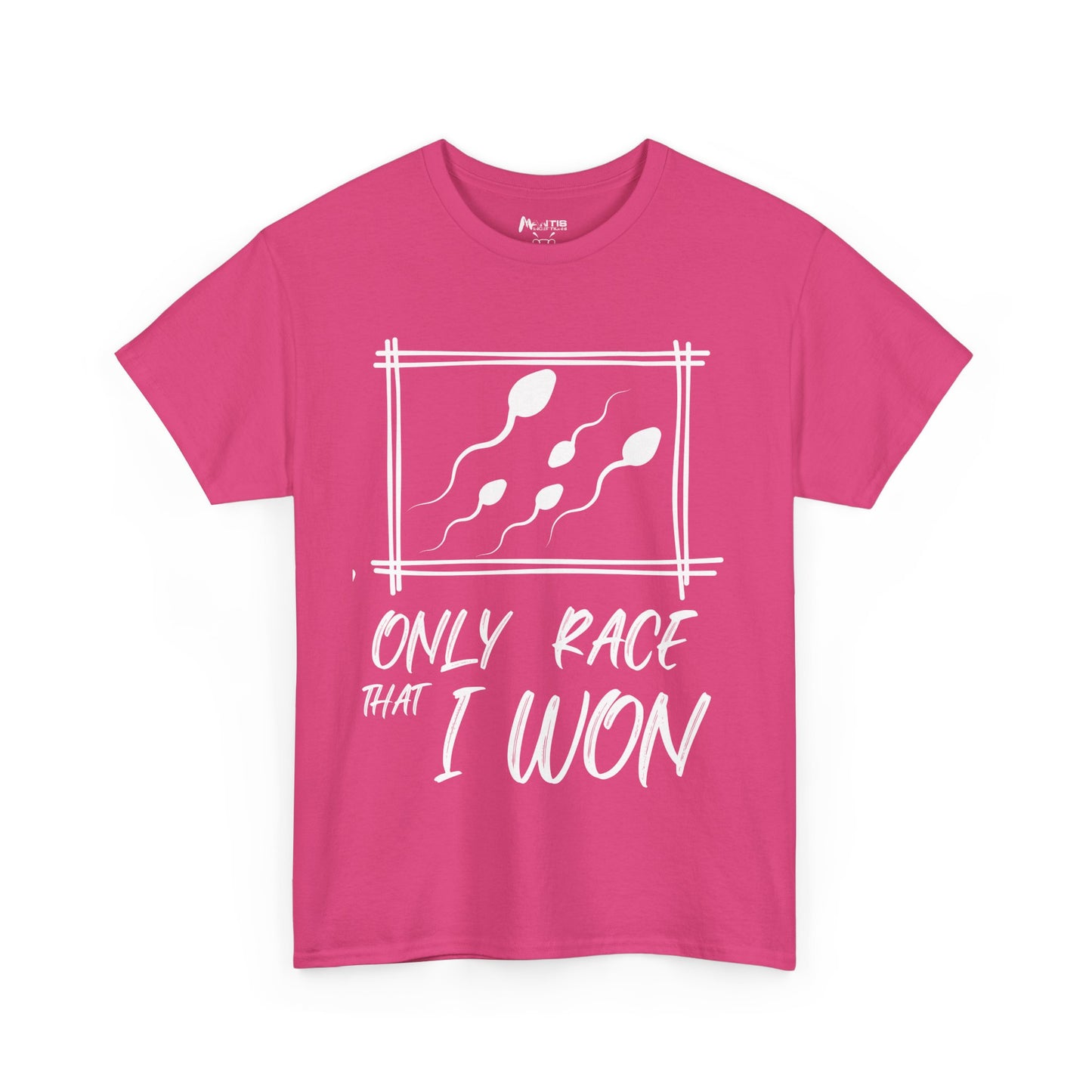 heliconia shirt flaunting sperm sprint success