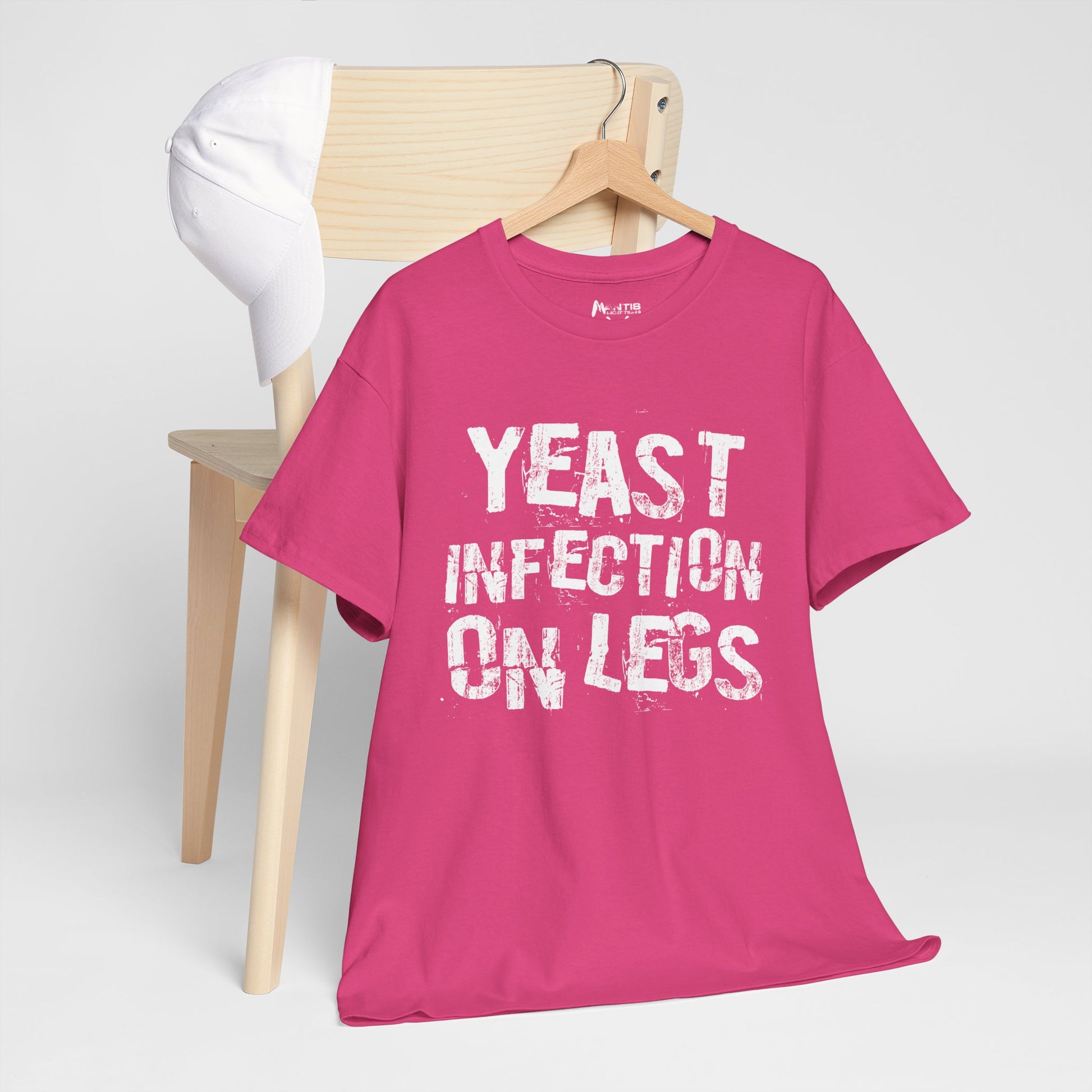 Heliconia yeast infection on legs tee, filthy slag joke NSFA style
