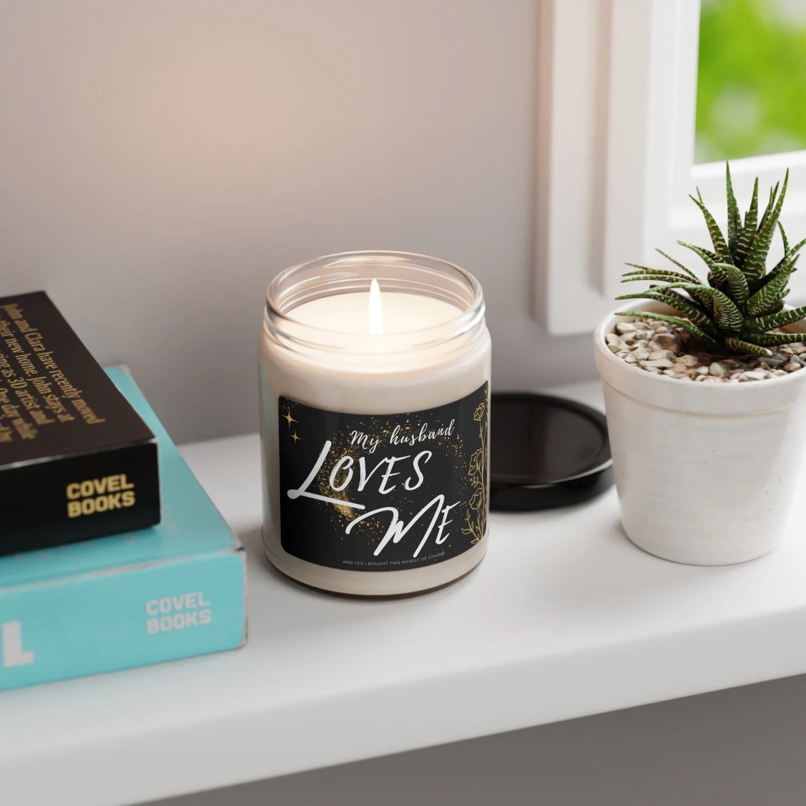 Scented Soy Candle | My Husband Loves Me