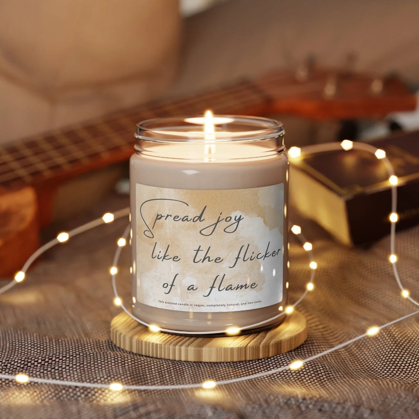 Scented Soy Candle | Spread Joy like a flicker of a Flame