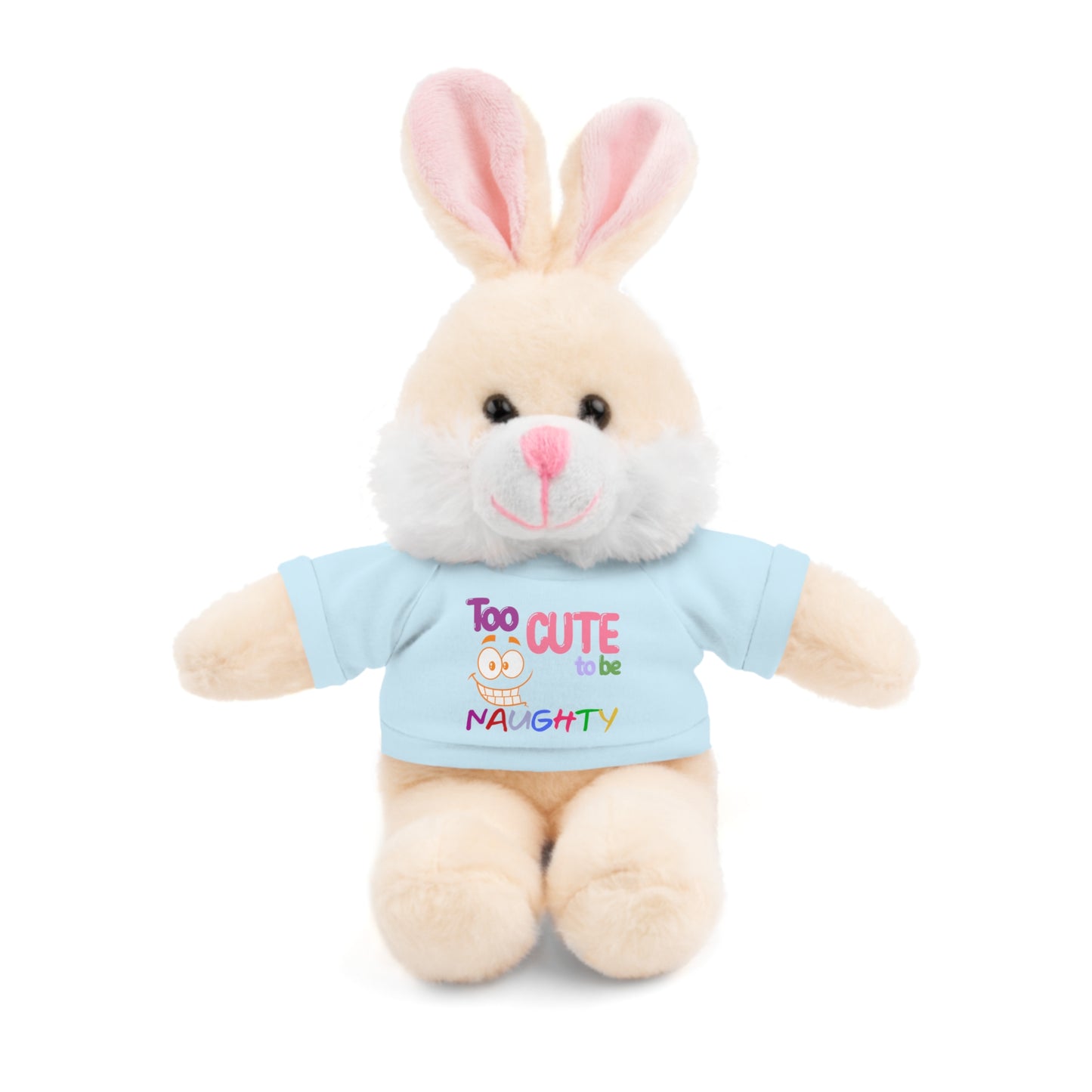 Cuddle Critters 8" | To Cute to be Naughty soft toy Light Blue Bunny 8"