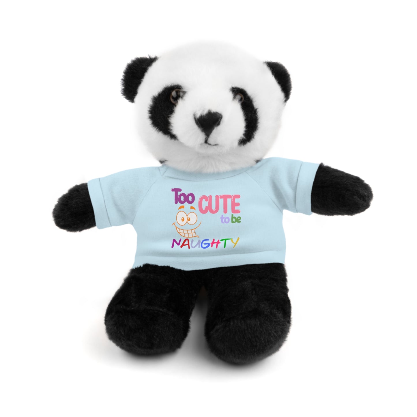 Cuddle Critters 8" | To Cute to be Naughty soft toy Light Blue Panda 8"