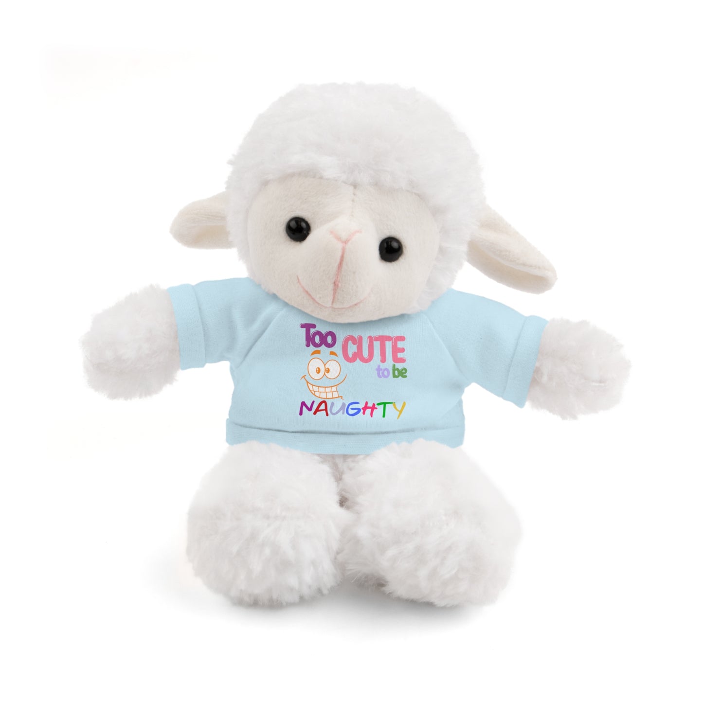 Cuddle Critters 8" | To Cute to be Naughty soft toy Light Blue Sheep 8"