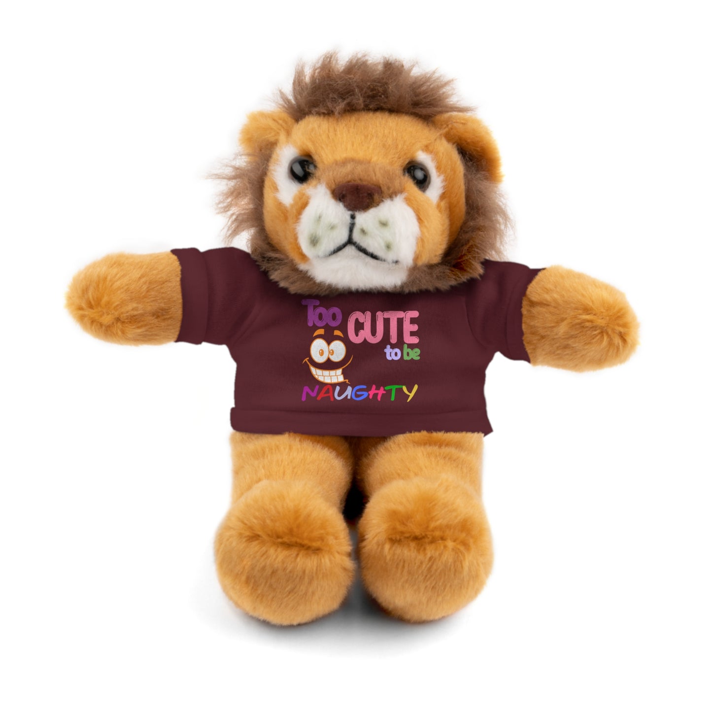 Cuddle Critters 8" | To Cute to be Naughty soft toy Maroon Lion 8"