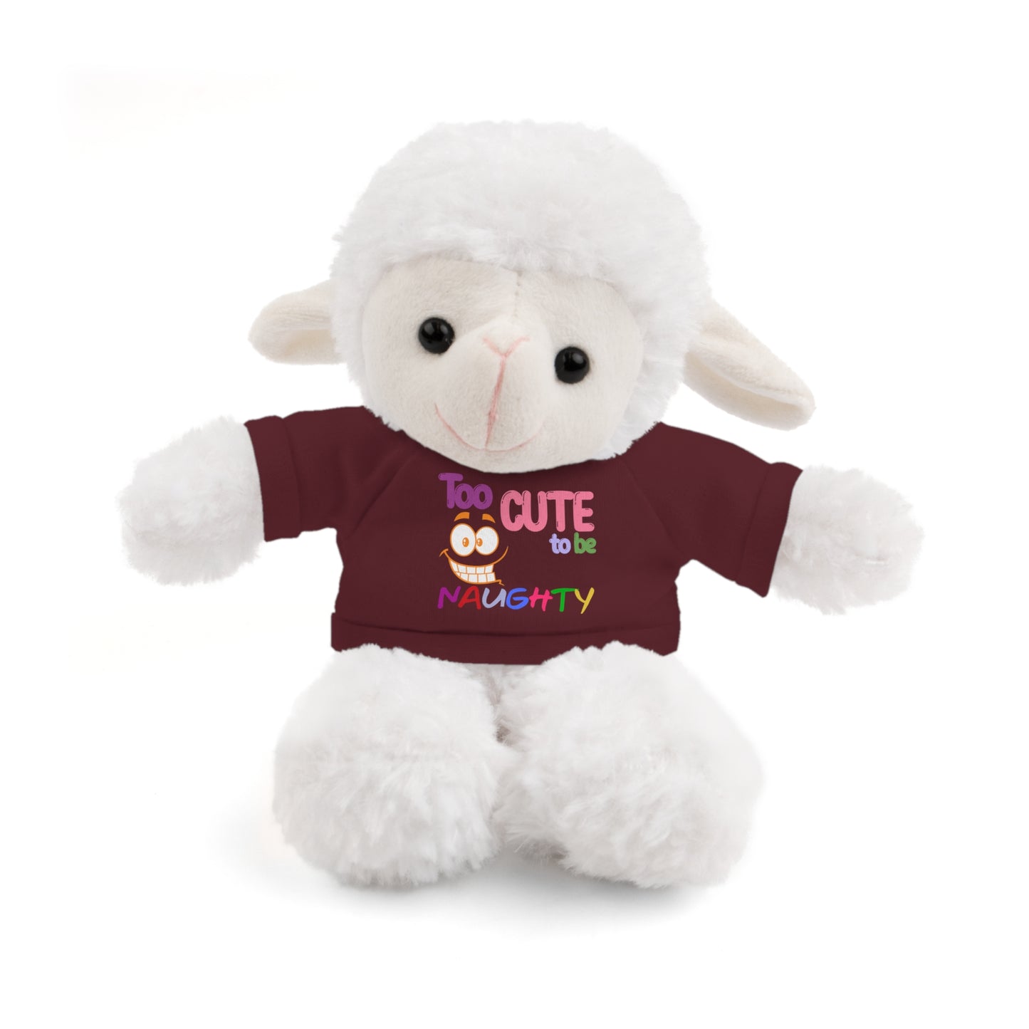 Cuddle Critters 8" | To Cute to be Naughty soft toy Maroon Sheep 8"