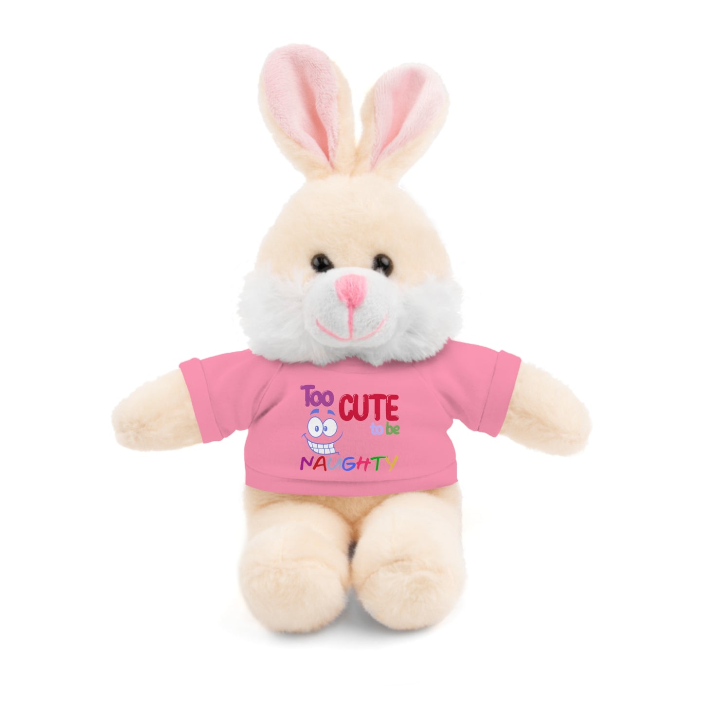 Cuddle Critters 8" | To Cute to be Naughty soft toy Pink Bunny 8"