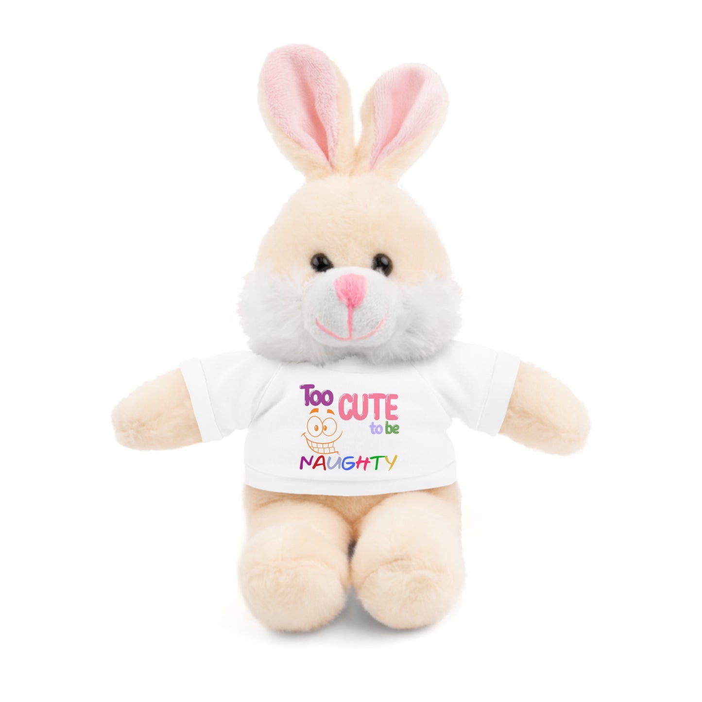 Cuddle Critters 8" | To Cute to be Naughty soft toy White Bunny 8"