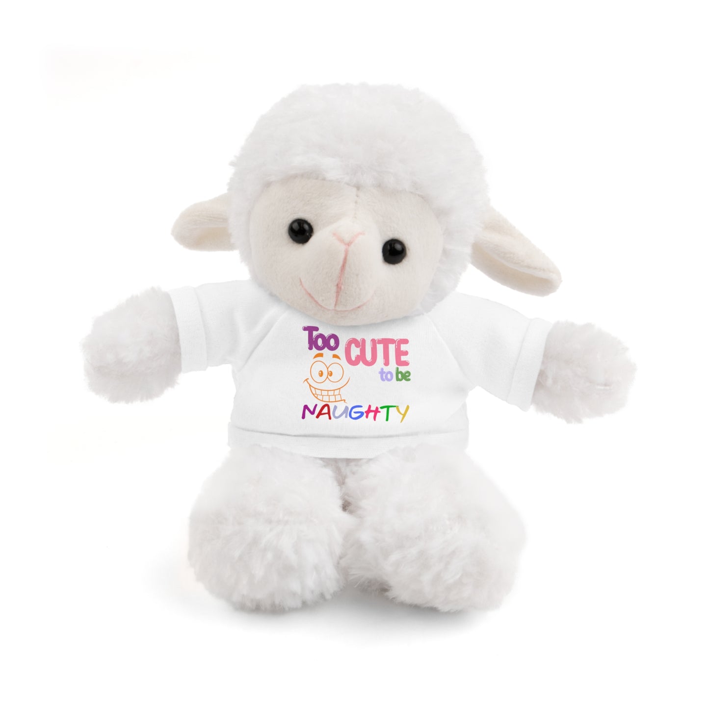 Cuddle Critters 8" | To Cute to be Naughty soft toy White Sheep 8"